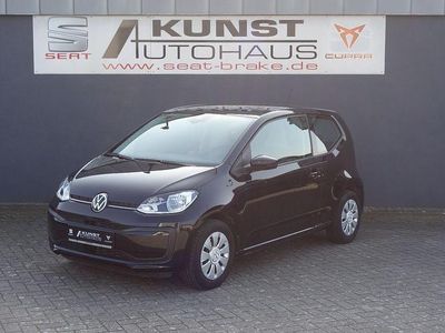Gebraucht VW up! move up! 65 PS (47 kW) 2022 Schwarz Kleinwagen