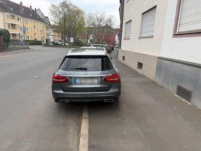 Gebraucht Mercedes C250 AMG line 204 PS (150 kW) 2017 Grau Kombi