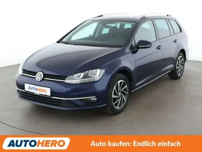 Gebraucht VW Golf VII Join 116 PS (85 kW) 2018 Atlantic blue Kombi