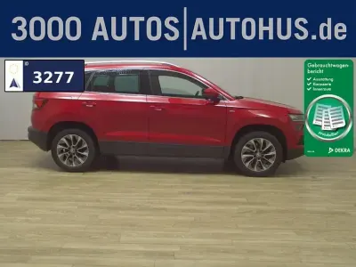 Gebraucht Skoda Karoq Clever 150 PS (110 kW) 2022 Rot SUV