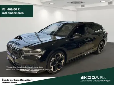 Gebraucht Skoda Superb SportLine 193 PS (141 kW) 2025 Schwarz Kombi