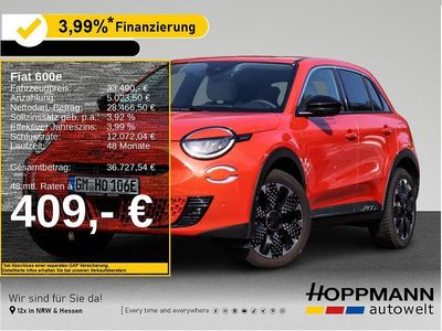 Gebraucht Fiat 600E La Prima 114 kW (156 PS) 2023 Orange SUV