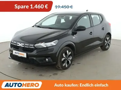 Brugt Dacia Sandero Journey 91 HK (66 kW) 2025 Sort Hatchback