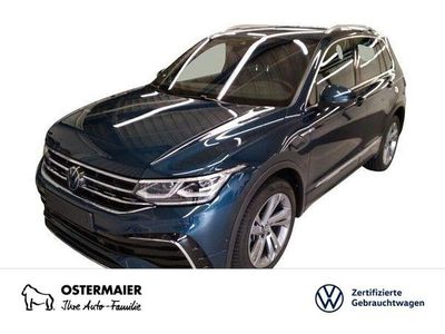 Gebraucht VW Tiguan R-line 200 PS (147 kW) 2023 Blau (nightshade blue) SUV