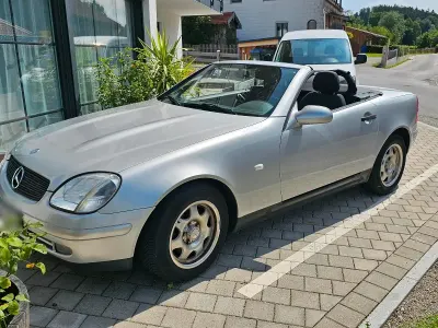 Gebraucht Mercedes SLK200 135 PS (99 kW) 1999 Silber Cabrio