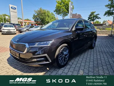Gebraucht Skoda Octavia 150 PS (110 kW) 2023 Schwarzmagic perleffekt Limousine