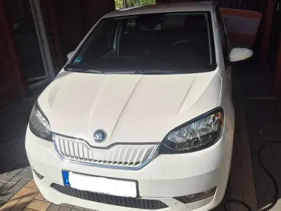 Gebraucht Skoda Citigo-e IV Style 61 kW (83 PS) 2020 Weiß Kleinwagen