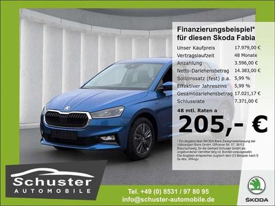 Blau Gebraucht 2025 Skoda Fabia Tour Kleinwagen | 17.979 € (Fairer Preis)