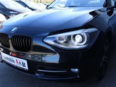 Gebraucht BMW 118 Sport Line 143 PS (105 kW) 2014 Schwarz Kleinwagen