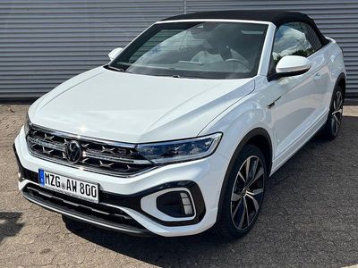 Gebraucht VW T-Roc Cabriolet R-line 150 PS (110 kW) 2025 Weiß Cabrio