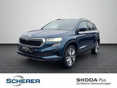 Lavablau metallic (metallic) Gebraucht 2022 Skoda Karoq Style SUV | 24.980 € (Fairer Preis)
