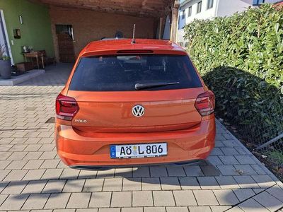 Gebraucht VW Polo IQ Drive 95 PS (69 kW) 2020 Orange Limousine