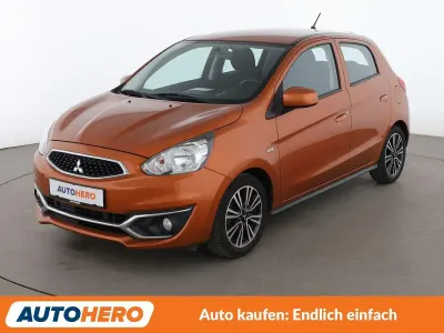 Gebraucht Mitsubishi Space Star Edition 71 PS (52 kW) 2018 Orange Kleinwagen