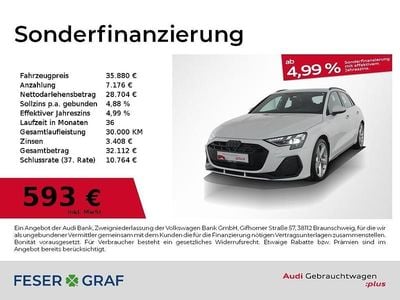Arkonaweiß Gebraucht 2025 Audi A3 Ambiente Limousine | 35.880 € (Guter Preis)