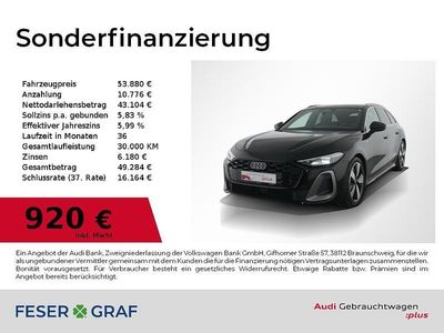 Mythosschwarz metallic Gebraucht 2025 Audi A5 Ambiente Kombi | 53.880 € (Superpreis)