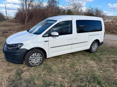 Gebraucht VW Caddy Maxi 125 PS (91 kW) 2018 Weiß Van / Kleinbus