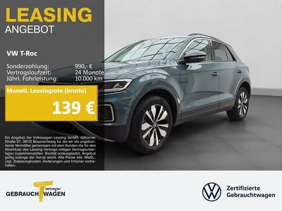 Usata VW T-Roc Goal 116 CV (85 kW) 2025 Blu SUV