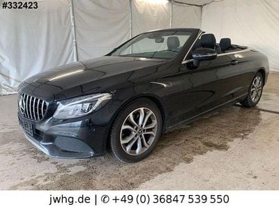 Gebraucht Mercedes C220 AMG line 170 PS (125 kW) 2017 Schwarz Cabrio