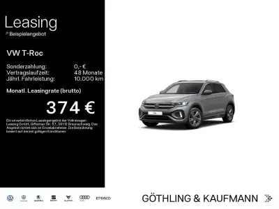Gebraucht VW T-Roc IQ Drive 190 PS (139 kW) 2024 Indiumgrau metallic SUV
