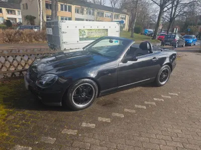 Gebraucht Mercedes SLK230 193 PS (141 kW) 1999 Schwarz Cabrio
