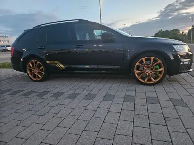 Gebraucht Skoda Octavia RS 220 PS (161 kW) 2014 Schwarz Kombi