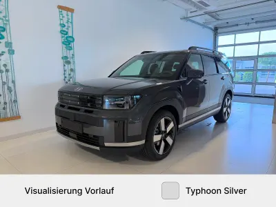 Neu Hyundai Santa Fe Premium 252 PS (185 kW) 2025 Typhoon silver SUV