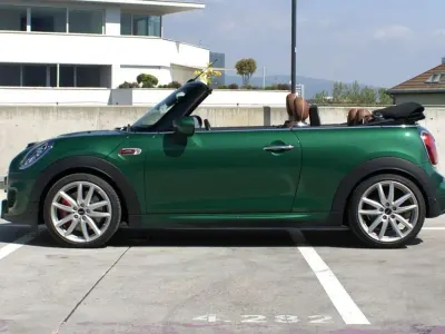 Gebraucht Mini John Cooper Works Cabriolet 231 PS (169 kW) 2021 Grün Cabrio
