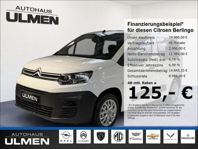 Second-hand Citroën Berlingo Live 110 CP (80 kW) 2022 Alb Monovolum