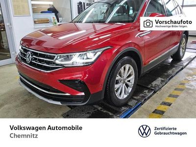 Gebraucht VW Tiguan Elegance 150 PS (110 kW) 2021 Kings red metallic SUV