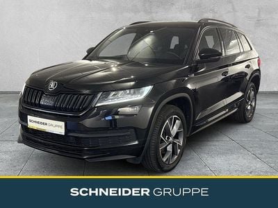 Używany Skoda Kodiaq SportLine 150 KM (110 kW) 2020 Czarny SUV