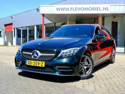 Usata Mercedes C180 Business 156 CV (114 kW) 2018 Verde Station wagon
