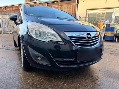 Gebraucht Opel Meriva 110 PS (80 kW) 2011 Schwarz Van / Kleinbus