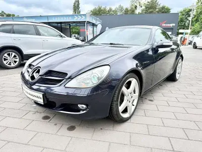 Gebraucht Mercedes SLK350 272 PS (200 kW) 2005 Blau Cabrio