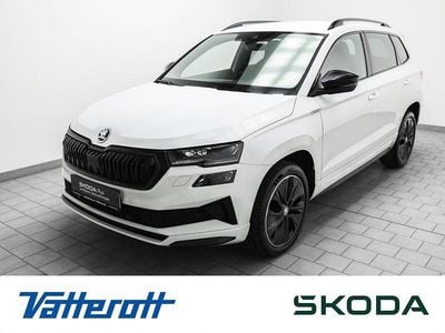 Usata Skoda Karoq SportLine 150 CV (110 kW) 2023 Bianco SUV