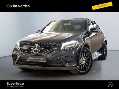 Begagnad Mercedes GLC300 AMG 245 HK (180 kW) 2018 Svart Sportkupé