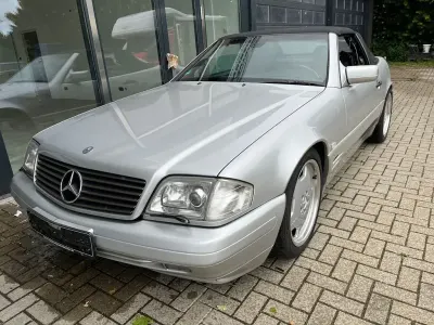 Gebraucht Mercedes SL320 231 PS (169 kW) 1997 Silber Cabrio