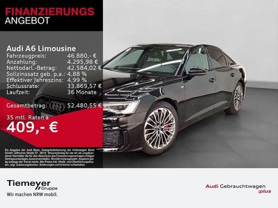 Gebraucht Audi A6 S-Line 367 PS (269 kW) 2024 Schwarz Limousine