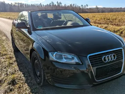 Gebraucht Audi A3 Cabriolet 160 PS (117 kW) 2009 Schwarz Cabrio