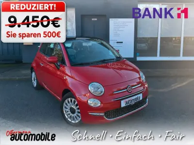 Gebraucht Fiat 500 Lounge 69 PS (50 kW) 2018 Rot Kleinwagen