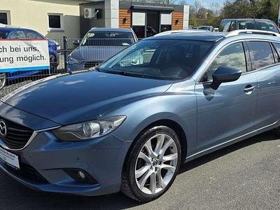 Gebraucht Mazda 6 Sports-Line 175 PS (128 kW) 2013 Saphirblau metallic Kombi