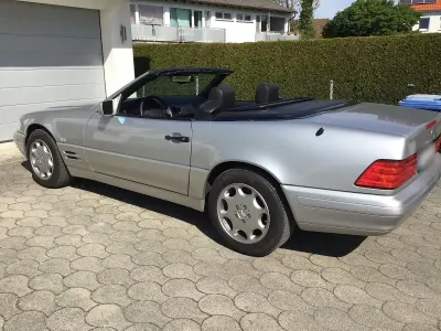 Second-hand Mercedes SL320 231 CP (169 kW) 1997 Argintiu Cabrio