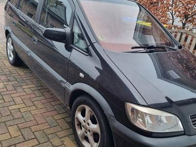 Gebraucht Opel Zafira 101 PS (74 kW) 2002 Schwarz Van / Kleinbus