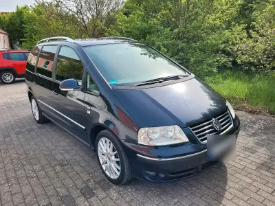 Usata VW Sharan 150 CV (110 kW) 2005 Blu Monovolume