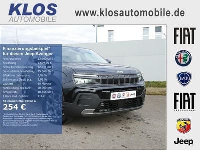 Neu Jeep Avenger Longitude 110 PS (80 kW) 2025 Schwarz SUV