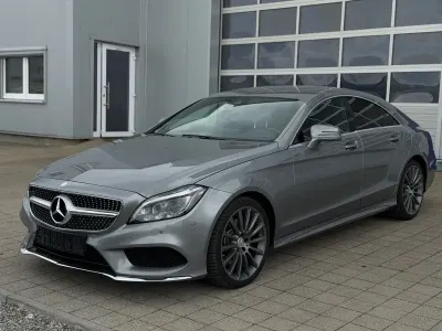 Używany Mercedes CLS250 AMG line 204 KM (150 kW) 2014 Srebrny Sedan/Limuzyna