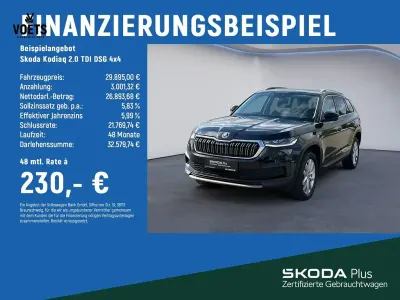 Gebraucht Skoda Kodiaq Style 150 PS (110 kW) 2022 Schwarz SUV