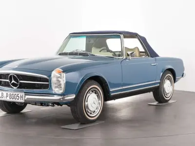 Gebraucht Mercedes SL280 170 PS (125 kW) 1969 Blau Cabrio