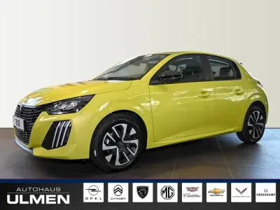 Neu Peugeot 208 Style 101 PS (74 kW) 2025 Gelb Kleinwagen
