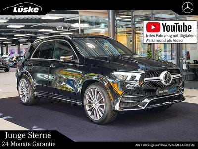 Obsidianschwarz Gebraucht 2022 Mercedes GLE350 AMG line SUV | 64.900 € (Teuer)