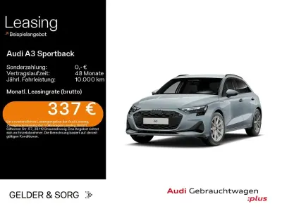 Gebraucht Audi A3 Sport 204 PS (150 kW) 2025 Pfeilgrau perleffekt Limousine